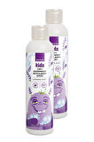 Kids 2 si 1 Arada Çocuklar İçin Lavanta Kokulu Banyo ve Vücut Yıkama 200 Ml. İkili Set