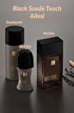 Black Suede Touch Erkek Parfüm Rollon Deodorant Paketi