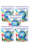 Hepsi Bir Arada Renkli ve Beyazlar İçin Çamaşır Deterjan Kapsülü Pods 20 x 5 100 Yıkama