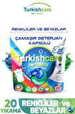 Renkli ve Beyazlar İçin Çamaşır Deterjan Kapsülü ve Banyo Temizleyici Sprey Paketi