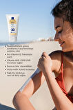 SUN+ PROTECT Yüz İçin Parlaklık Kontrolü Güneş Kremi SPF 30 50ml Üçlü Paket