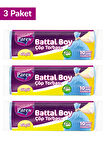 Güçlü Çöp Torbası Battal Boy 10'lu 72 x 95 cm Üçlü Set