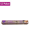 Natura Ağartılmamış Hazır Kesilmiş Pişirme Kağıdı 10’lu 12 Paket