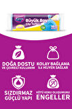 Güçlü Çöp Torbası Büyük Boy 10'lu 65 x 80 cm 5 Paket