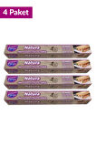 Natura Ağartılmamış Hazır Kesilmiş Pişirme Kağıdı 10’lu 4 Paket