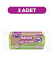 Natura Çöp Torbası Küçük Boy 30'lu 40 x 50 cm İkili Paket