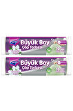 Büzgülü 10'lu Çöp Torbası Yasemin Kokulu Büyük Boy 65 x 70 cm İkili Paket