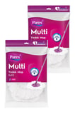 Multi Yedek Mop 2'li Paket (Sapsız) Toplam 4 Adet