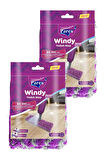 Windy Duo Zigzag Yedek Mop (Sapsız) İkili Paket