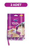 Windy Duo Zigzag Yedek Mop (Sapsız) İkili Paket