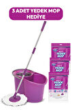 Tornado Otomatik Temizlik Seti ve 3'lü Yedek Mop Paketi