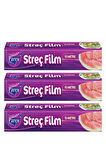 Streç Film 15 Mt Üçlü Paket