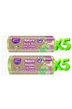 Natura Büzgülü Çöp Torbası 5 Orta Boy ve 5 Büyük Boy Paket