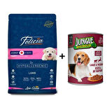 Felicia Kuzulu Büyük Irk Yavru Köpek Maması 3 kg + 1 Adet Yaş Mama