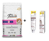 Felicia Kitten Tavuklu Yavru Kedi Maması 2 kg + GimCat Malt Soft Extra 20 gr
