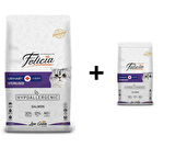 Felicia Sterilized Kısırlaştırılmış  Somonlu Kedi Maması 12 kg + 1 Adet Felicia Kısırlaştırılmış  Somonlu Kedi Maması 2 kg