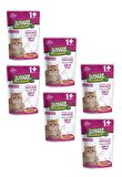 Jungle Pouch Kısırlaştırılmış Gravy Soslu Biftekli Yaş Kedi Maması 100 Gr (6 ADET)