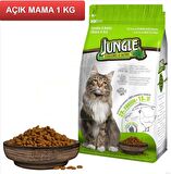 Jungle Tavuklu Balıklı Yetişkin Kedi Maması 1 Kg AÇIK