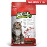 Jungle Kuzulu Yetişkin Kedi Maması 1 Kg AÇIK
