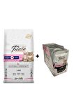 Kuzulu Yavru Kedi Maması 12 Kg + 12 Adet Kuzulu Yavru Yaş Mama 85 Gr