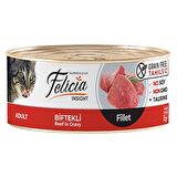 Felicia Biftekli Fileto Tahılsız Kedi Konservesi 85 gr