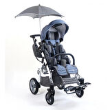 Mywam Grizzly Engelli Çocuk Puseti Full Aksesuarlı | Yatar Sırtlık, Çift Yönlü Montaj, 45 kg Taşıma Kapasiteli