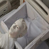 Pratik Baş Yıkama Havuzu | Yatağa Bağımlı Hastalar İçin Su Geçirmez ve Baş Destekli