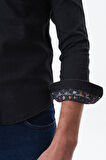 Arma Erkek Denim Jean Slim Fit / Dar Kesim Kot Dokuma Gömlek K9GKD1070 
