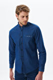 Arma Erkek Denim Jean Slim Fit / Dar Kesim Kot Dokuma Gömlek K9GKD1070 