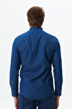 Arma Erkek Denim Jean Slim Fit / Dar Kesim Kot Dokuma Gömlek K9GKD1070 