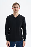 Arma Erkek Slim Fit Basic V Yaka Triko Kazak K9KRO0852 