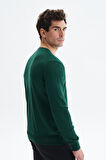 Arma Erkek Slim Fit Likralı Pamuklu Örme  V Yaka Triko Kazak K0KRO0854 