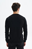 Arma Erkek Slim Fit Likralı Pamuklu Örme  V Yaka Triko Kazak K0KRO0854 