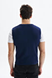 Arma Erkek Slim Fit Basic %100 Pamuk Triko Yelek K9KRO0853 