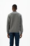 Arma Erkek Bisiklet Yaka Sweatshirt 