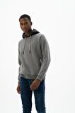 Arma Erkek Kanguru Cepli Kapüşonlu Sweatshirt 
