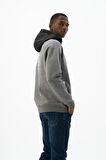Arma Erkek Kanguru Cepli Kapüşonlu Sweatshirt 