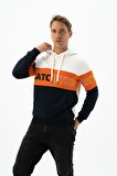 Arma Erkek Kanguru Cepli Kapüşonlu Sweatshirt 