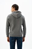 Arma Erkek Kanguru Cepli Kapüşonlu Sweatshirt 