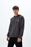 Arma Erkek Regular Fit Kanguru Cepli Sweatshirt 