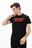 Arma Erkek Slim Fit Bisiklet Yaka Tişört 