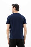 Arma Erkek Slim Fit Bisiklet Yaka Tişört 