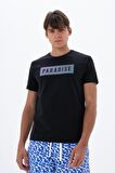 Arma Erkek Slim Fit Bisiklet Yaka Tişört 