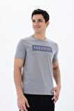 Arma Erkek Slim Fit Bisiklet Yaka Tişört 
