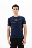 Arma Erkek Slim Fit Bisiklet Yaka Tişört 