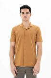 Arma Erkek % 100 Pamuk Penye Pike Regular Fit Polo Yaka Gömlek 