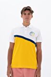Arma Erkek Baskılı Regular Fit % 95 Pamuklu %5 Likralı Polo Yaka T-Shirt 