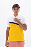 Arma Erkek Baskılı Regular Fit % 95 Pamuklu %5 Likralı Polo Yaka T-Shirt 