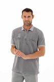 Arma Erkek Regular Fit Parça Boyama Polo Yaka Tişört 