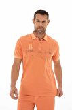 Arma Erkek Regular Fit Parça Boyama Polo Yaka Tişört 